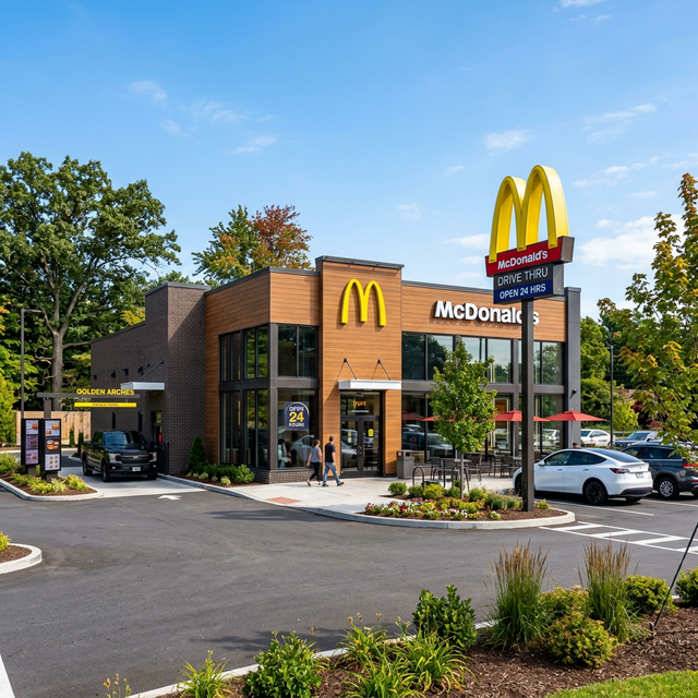 McDonald's restaurant renovation project